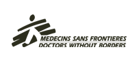 Logo of Doctors Without Borders on a white background
